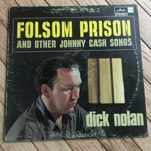 FOLSOM PRISON VINYL RECORD MUSIC ALBUM